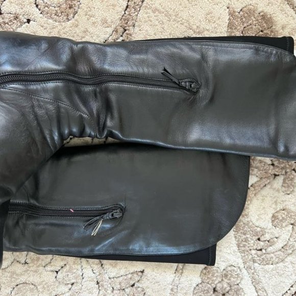 Stuart Weitzman Black knee boots size 7.5 - Picture 2 of 5